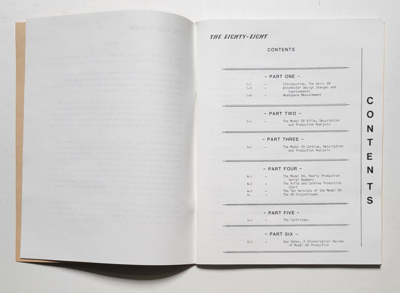 The Eighty-Eight: A Collector’s Reference on the Winchester Model 88