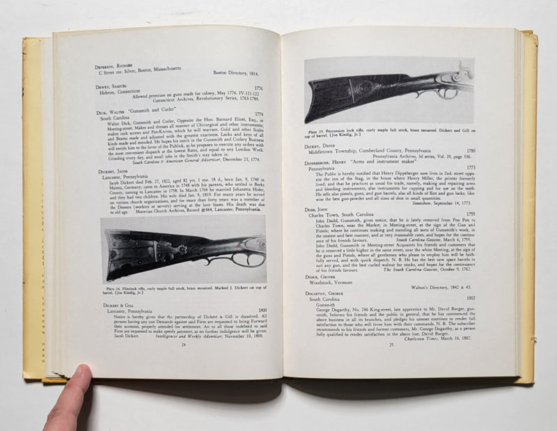 Early American Gunsmiths, 1650-1850