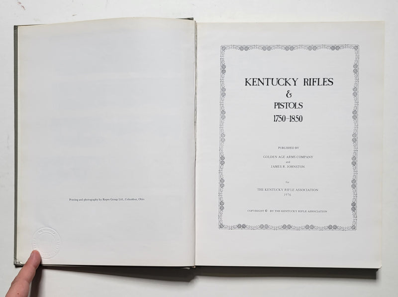 Kentucky Rifles & Pistols 1750-1850