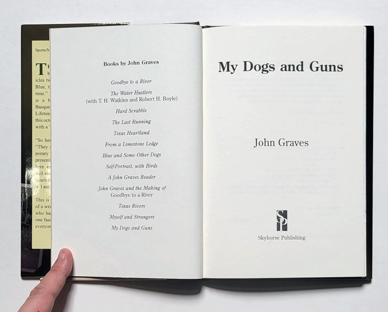 My Dogs and Guns: Two Memoirs, One Beloved Writer