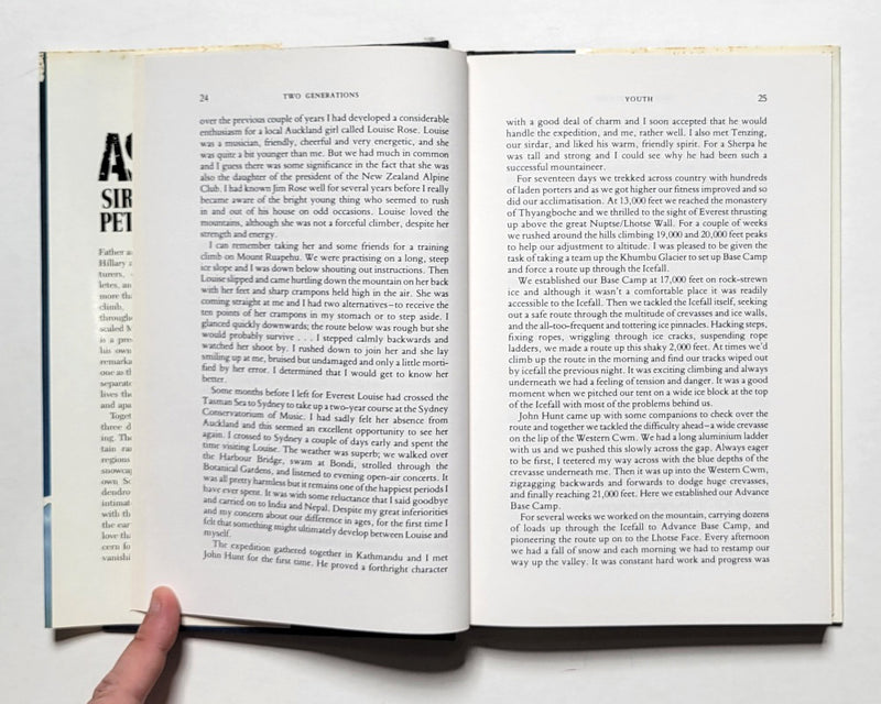 Ascent: Two Lives Explored The Autobiographies of Sir Edmund and Peter Hillary