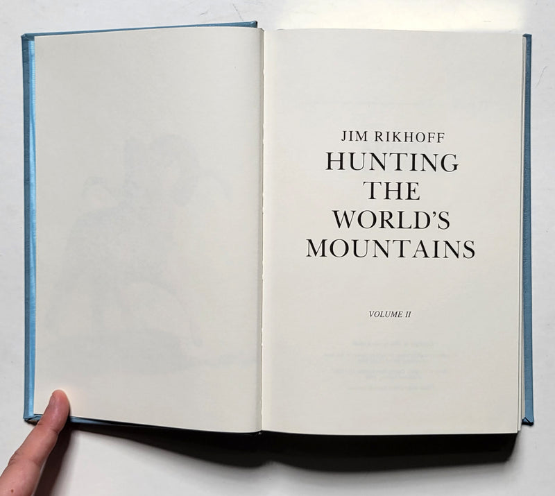 Hunting the World's Mountains