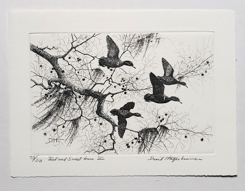 David Hagerbaumer Sporting Images: Etchings, Drypoints and Drawings