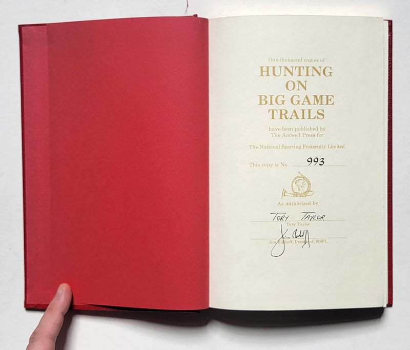 Hunting On Big Game Trails