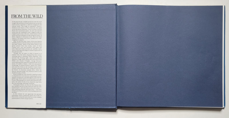 From the Wild: Portfolio of America's Finest Wildlife Artists