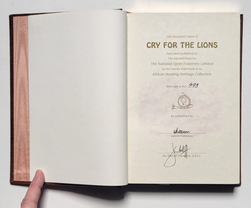 Cry for the Lions
