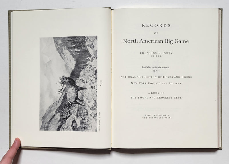 Records of North American Big Game