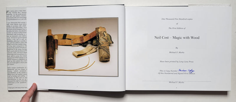 Neil Cost: Magic with Wood: A Photographic Collection of Unique and Rare Turkey Calls
