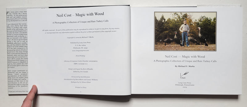 Neil Cost: Magic with Wood: A Photographic Collection of Unique and Rare Turkey Calls
