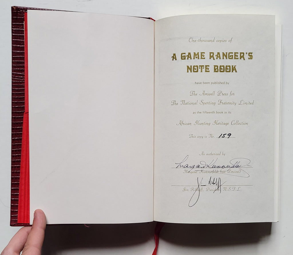 A Game Ranger on Safari / A Game Ranger’s Notebook 2 Volume Set ...
