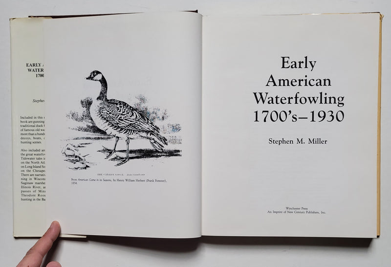 Early American Waterfowling, 1700’s-1930