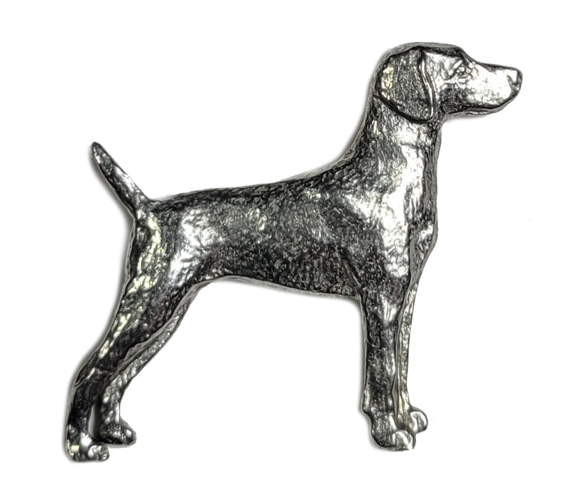 Weimeraner Pewter Pin
