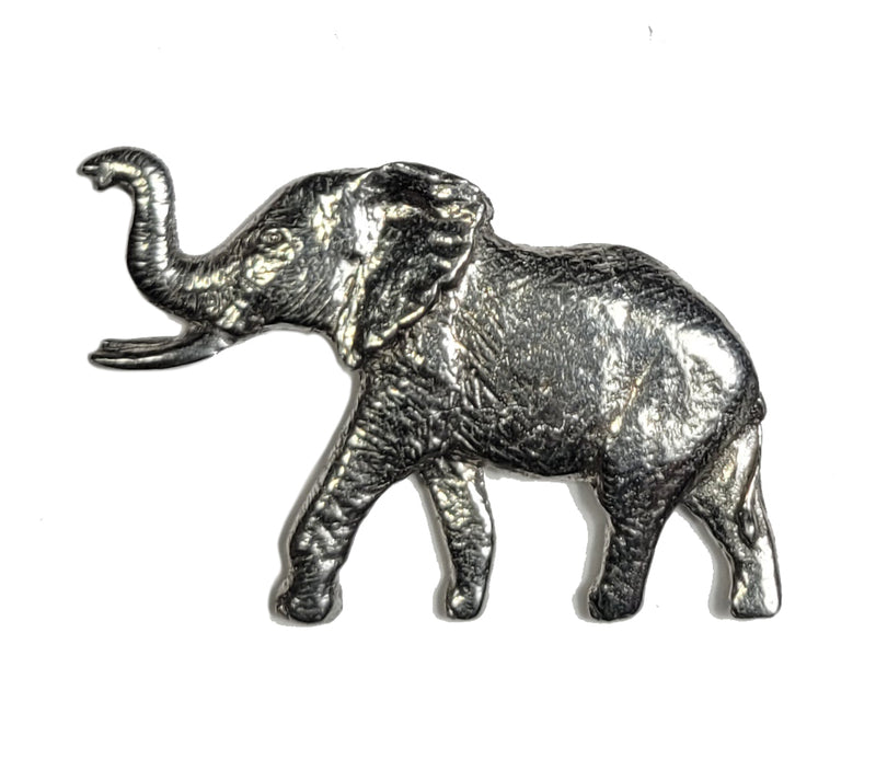 Elephant Pewter Pin