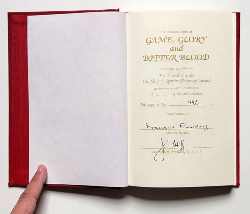 Game, Glory and Bitter Blood