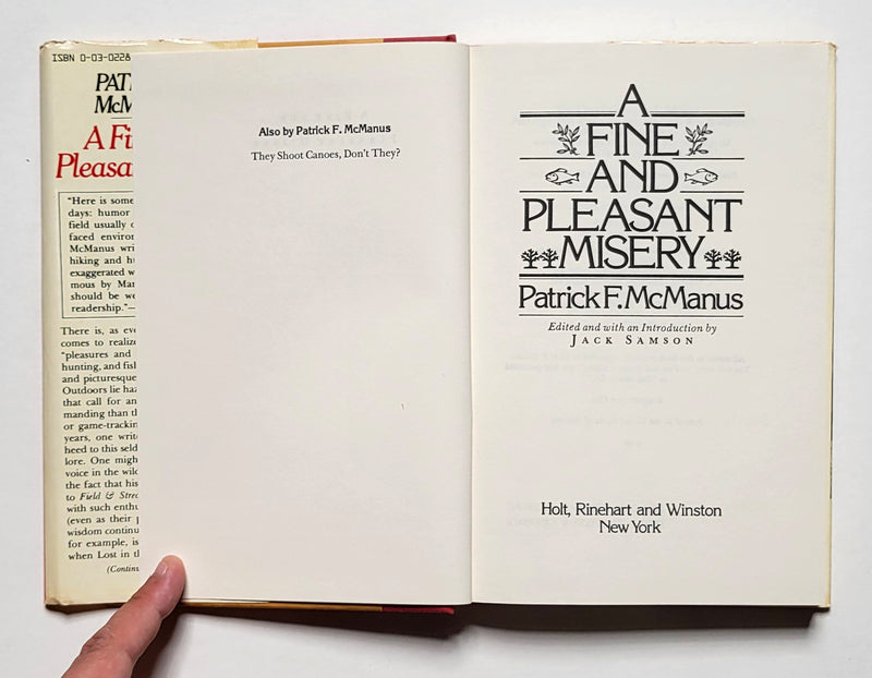 A Fine and Pleasant Misery