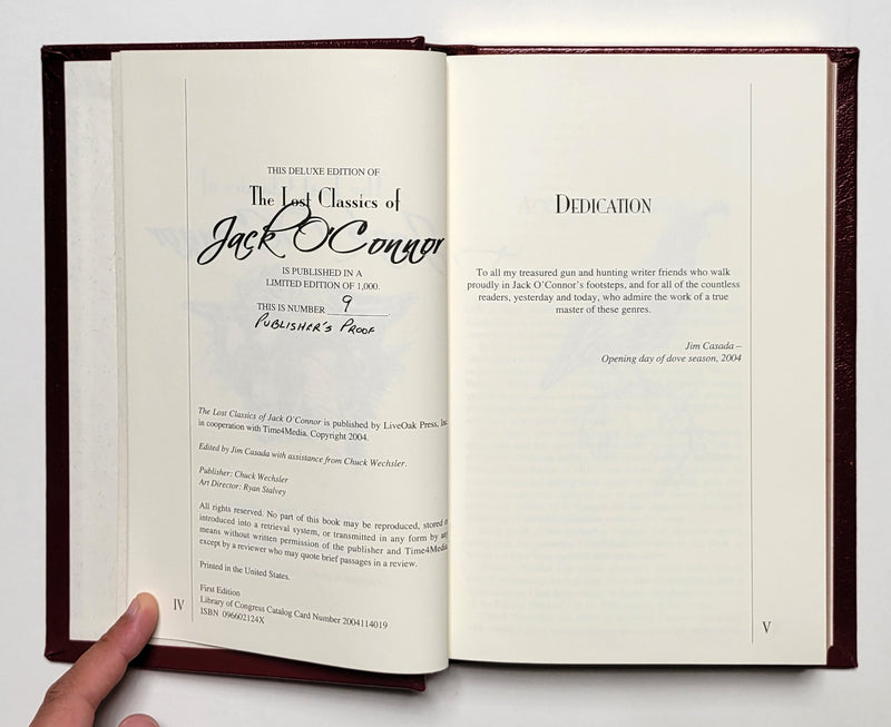 The Lost Classics of Jack O'Connor Deluxe Edition