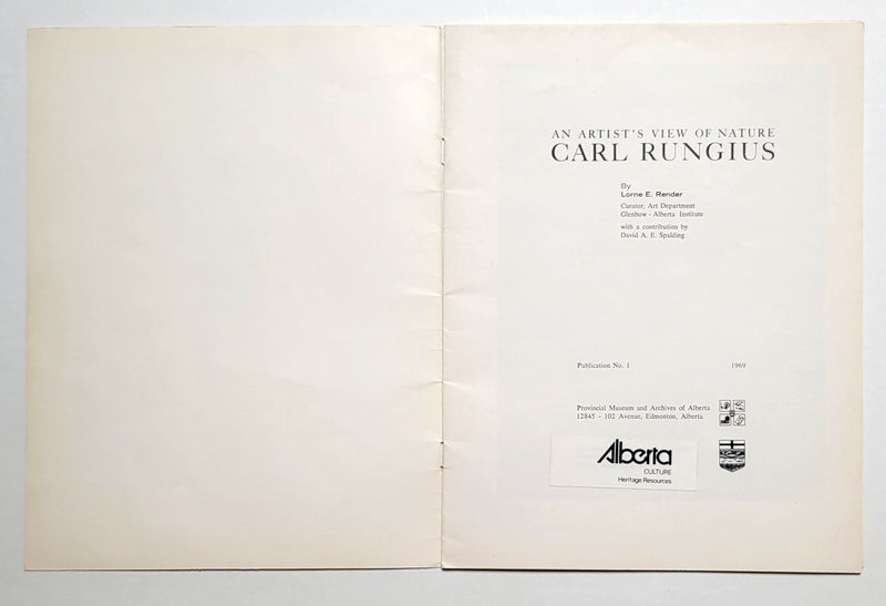 Carl Rungius: An Artist's View of Nature