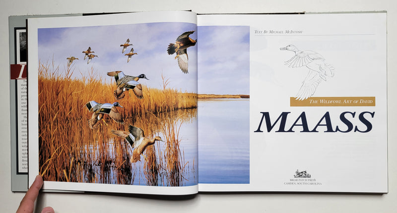 The Wildfowl Art of David Maass; Signed