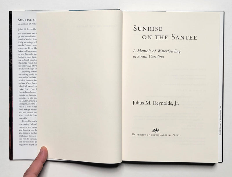 Sunrise on the Santee: A Memoir of Waterfowling in South Carolina