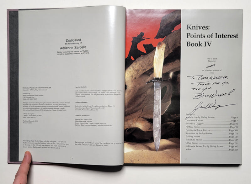 Knives: Points of Interest Book 4