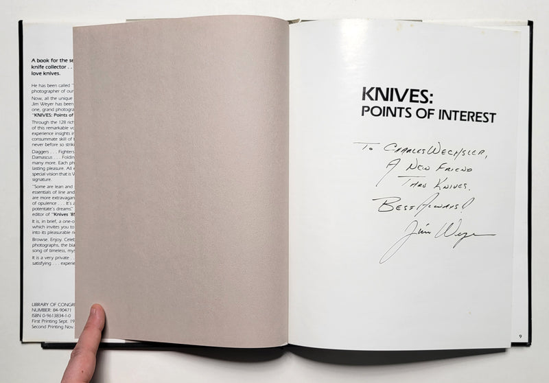Knives: Points of Interest Book 1