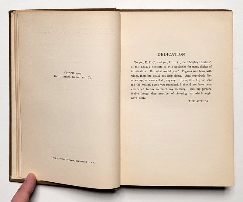 Mighty Hunters: Being an Account of Some of the Adventures of Richard and Helen Carson in the Forests and on the Plains of Chiapas in Mexico
