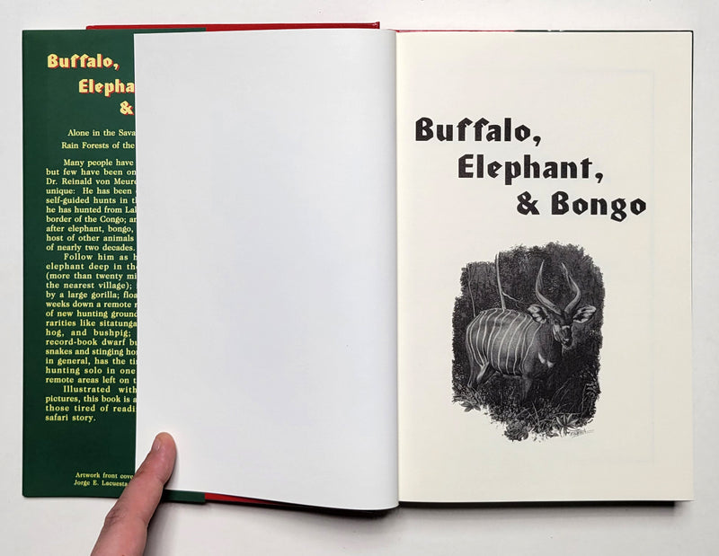 Buffalo, Elephant, & Bongo