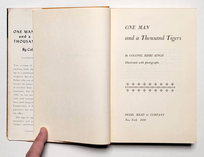 One Man and a Thousand Tigers