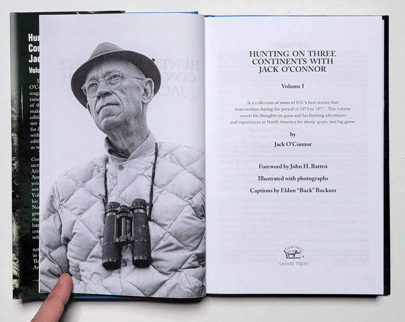 Hunting on Three Continents with Jack O’Connor