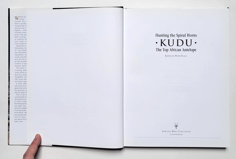 Hunting the Spiral Horns: Kudu—The Top African Antelope