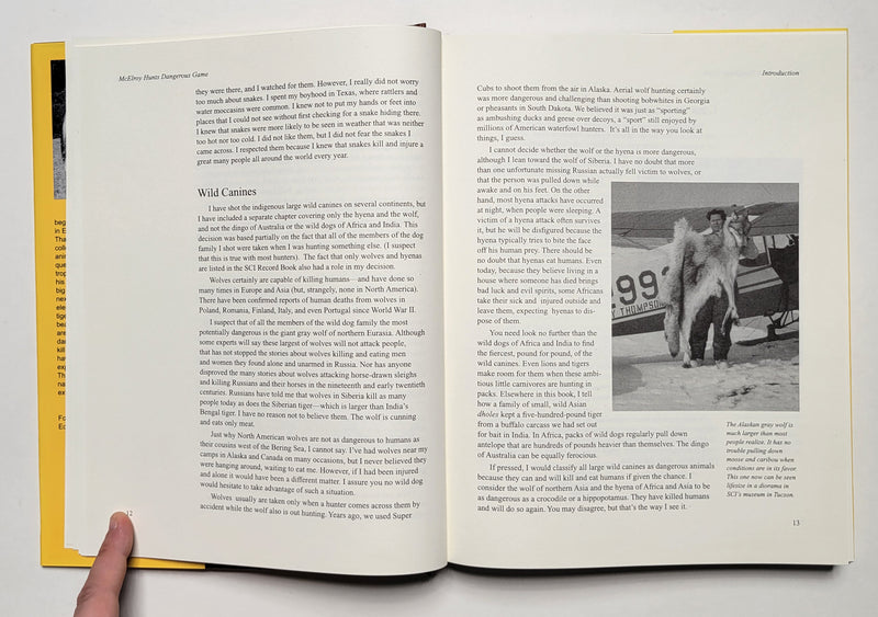 McElroy Hunts Dangerous Game: Campfire Tales about Big Game Hunting on Six Continents