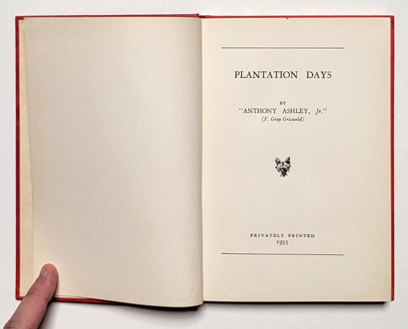 Plantation Days