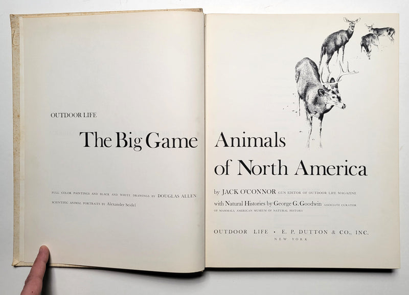 The Big Game Animals of North America