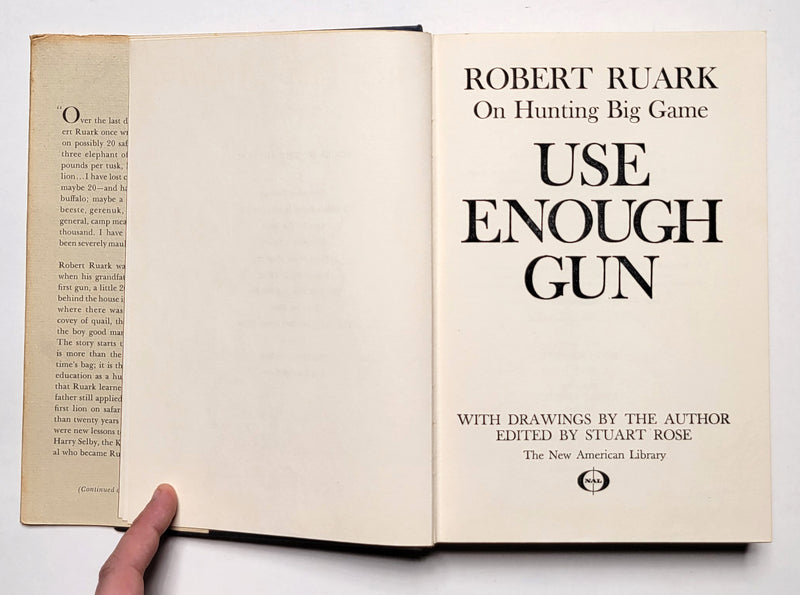 Use Enough Gun: Ruark on Hunting Big Game