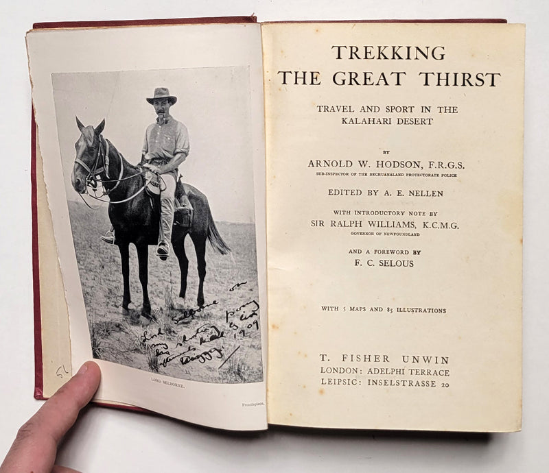Trekking the Great Thirst: Travel and Sport in the Kalahari Desert