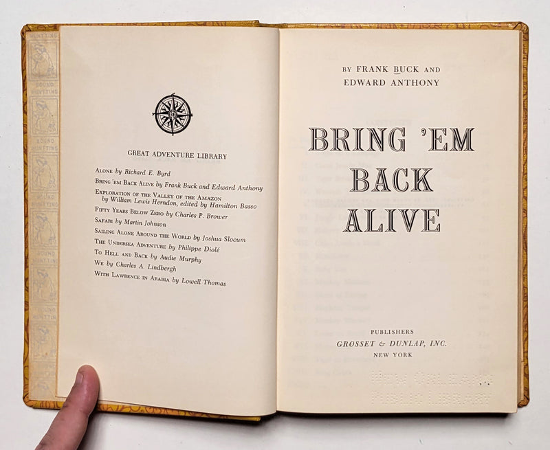 Bring ‘Em Back Alive
