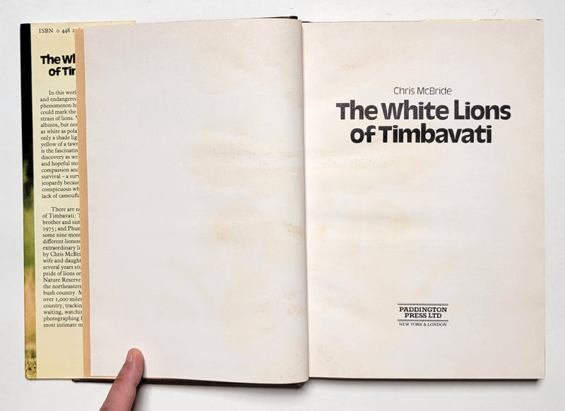 The White Lions of Timbavati