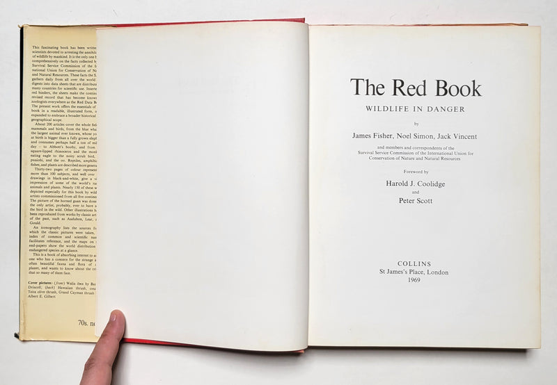The Red Book: Wildlife in Danger