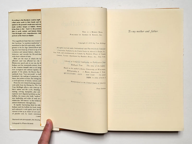 The Time of the Buffalo