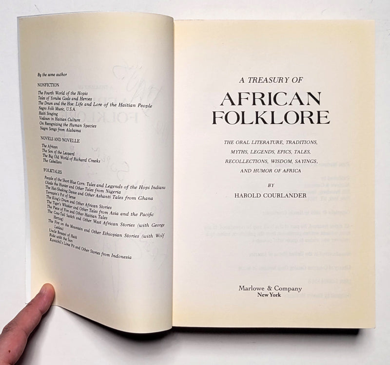 A Treasury of African Folklore