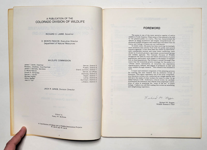 A Critical Review of Literature on Puma