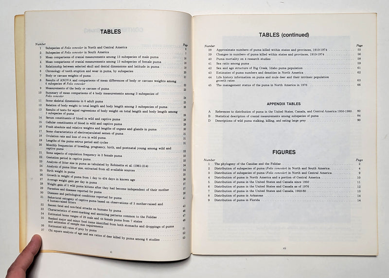 A Critical Review of Literature on Puma