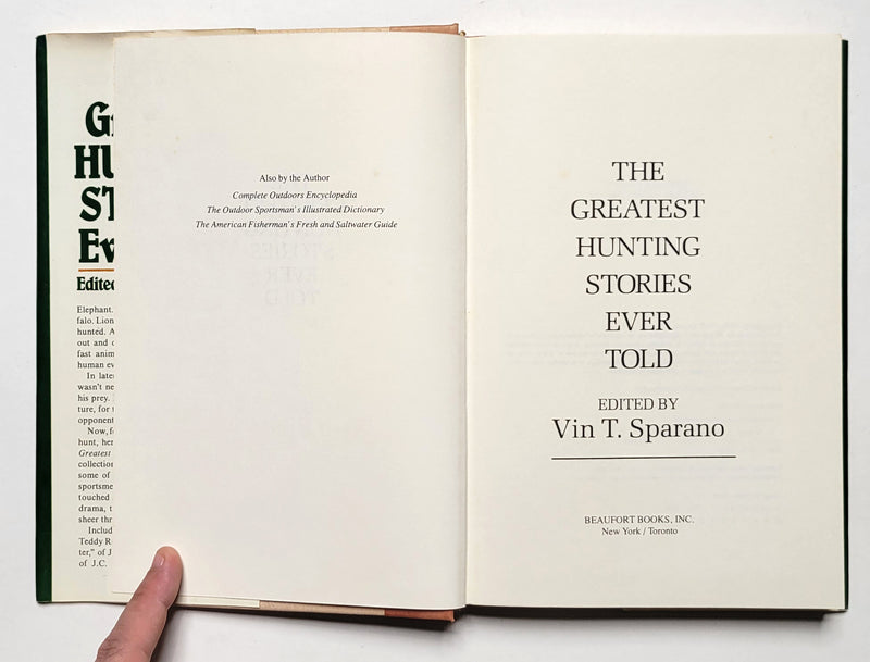 The Greatest Hunting Stories Ever Told