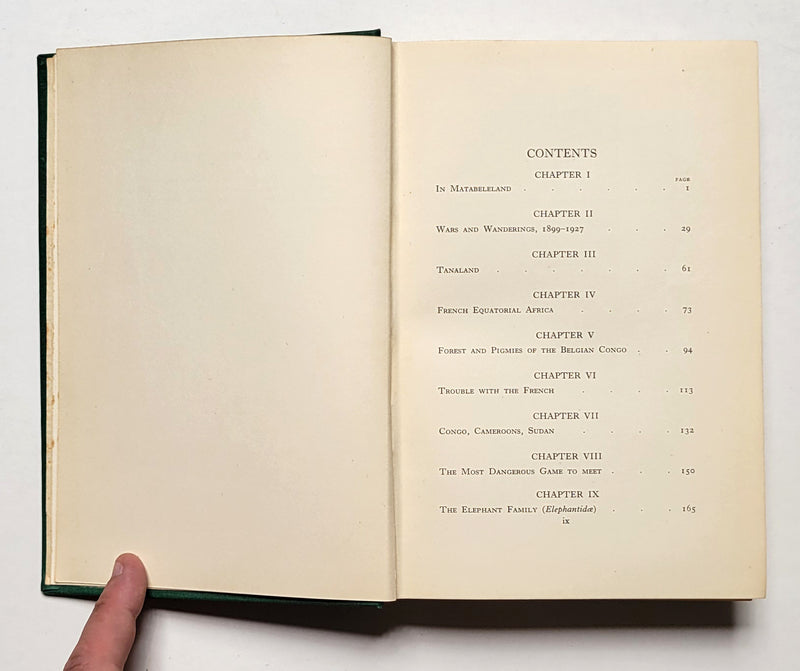 Big Game Hunting and Adventure, 1897-1936
