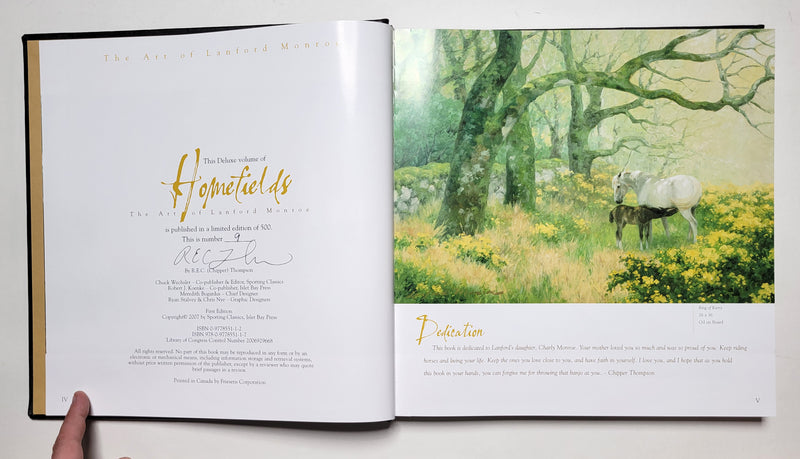 Homefields: The Art of Lanford Monroe; Deluxe Edition