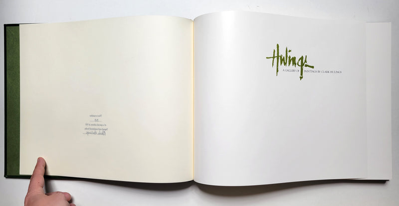 A Gallery of Paintings by Clark Hulings; Deluxe Edition