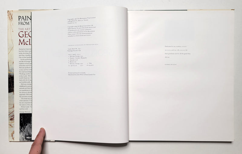 Paintings From the Wild: The Art and Life of George McLean