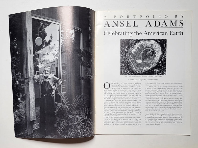 Ansel Adams: Celebrating the American Earth