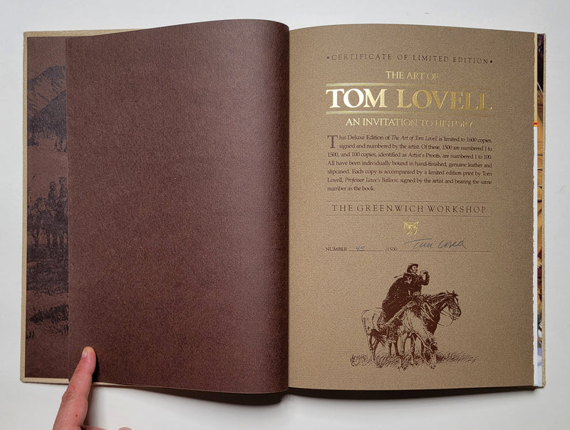 The Art of Tom Lovell: An Invitation to History; Deluxe
