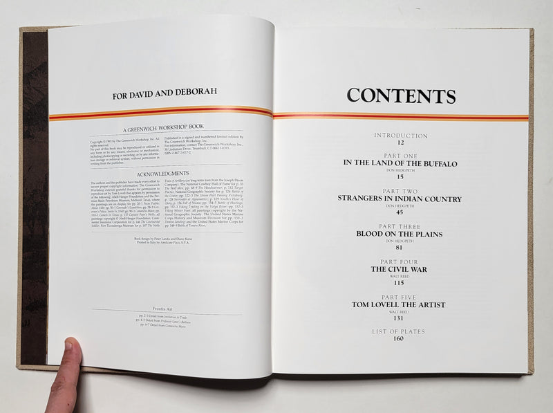 The Art of Tom Lovell: An Invitation to History; Deluxe